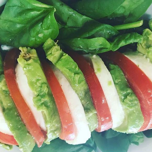 A picture of a salad.